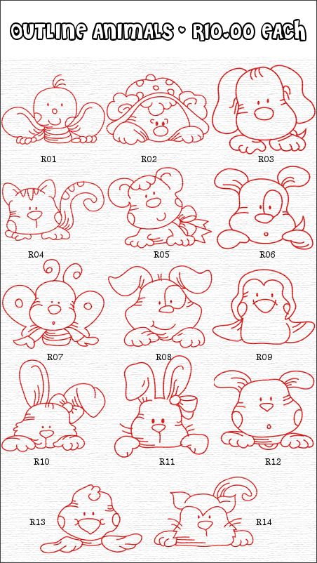 RED ANIMALS RED ANIMALS